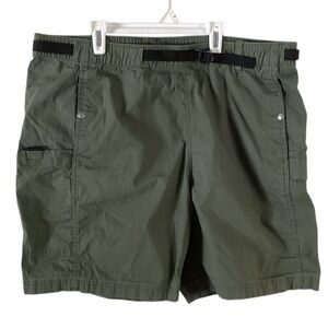The North Face Belted Cargo Army Green Shorts XL